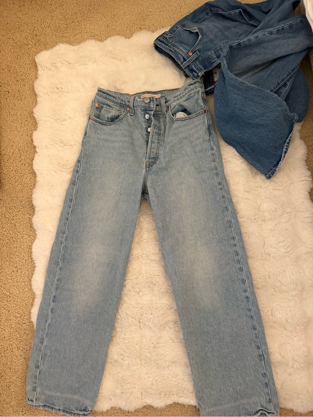 Light Blue women Straight-Leg Jeans Levi’s size 27